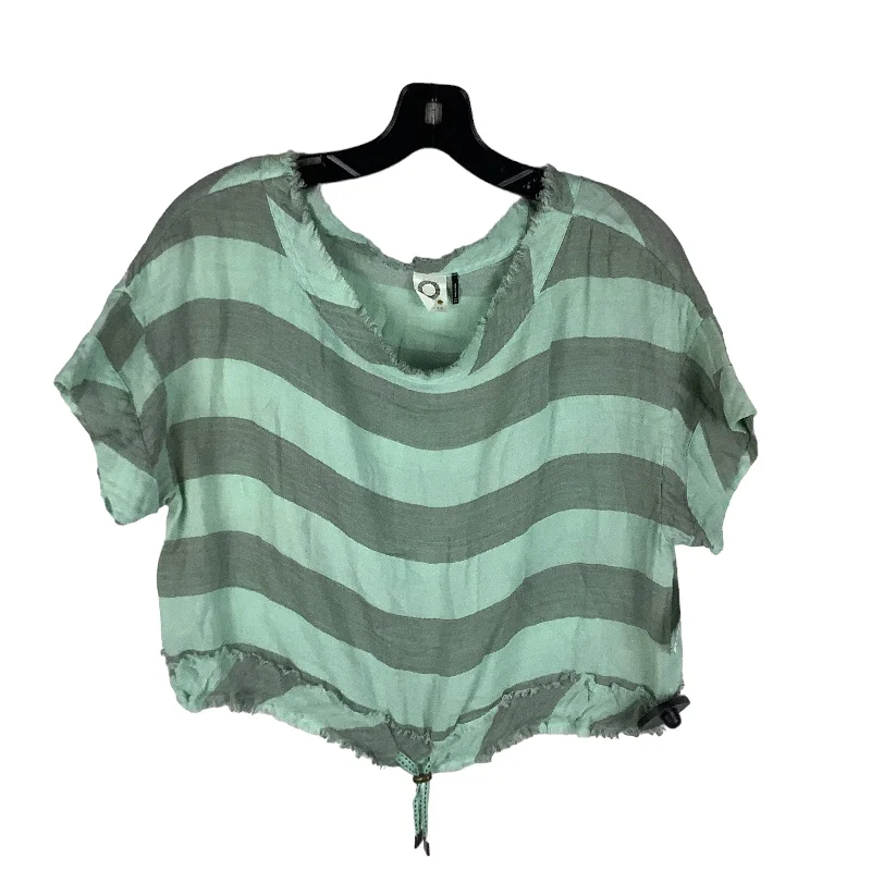 Green Top Short Sleeve Akemi And Kin, Size Xs