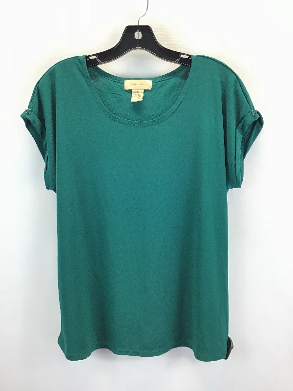 Green Top Short Sleeve Clothes Mentor, Size Xl