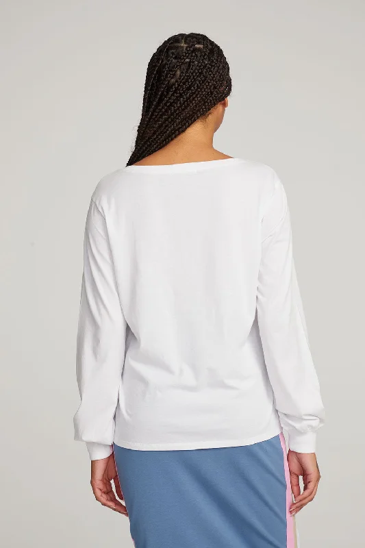 Kara White Long Sleeve