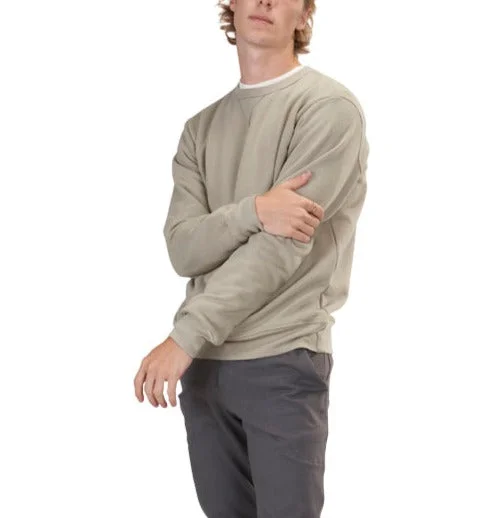 V-Inset Crewneck Sweatshirt